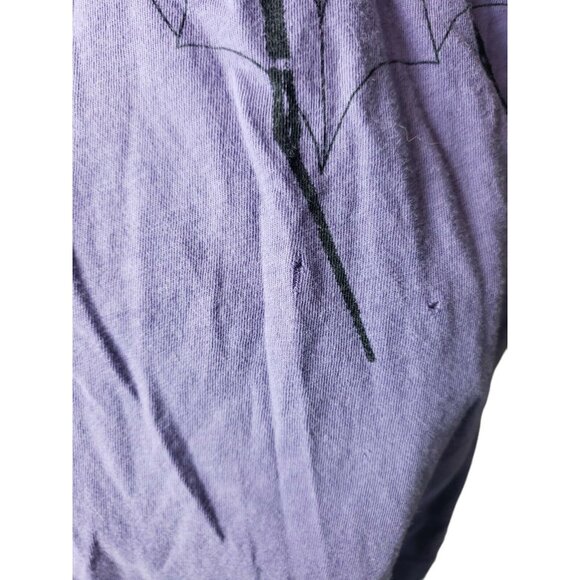 Sweet & Toxic "I Love Creeps" Purple Graphic T-Shirt XL 100% Cotton - Picture 6 of 6